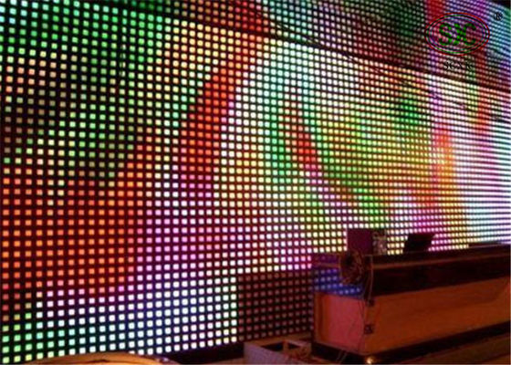 Giá tốt Quảng cáo truyền thông P25 Curtain LED Display, DIP 346 Màn hình LED độ nét cao trực tuyến