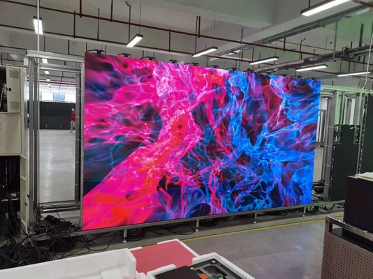 Màn hình LED Full Color HD trong nhà với tỷ lệ làm mới cao, phù hợp với sảnh khách sạn, buổi hòa nhạc