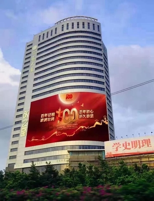 Bảng điều khiển P10 thiết kế mới Bảng quảng cáo đủ màu ngoài trời màn hình cố định LED hiển thị quảng cáo
