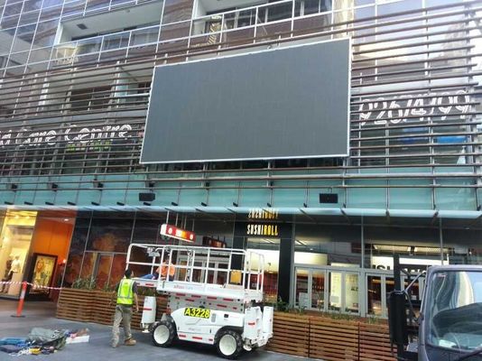 Bảng LED SCX P10 LED SMD Đa sắc P10 Màn hình LED Cột ngoài trời Cố định P10 Màn hình video LED Biển quảng cáo LED Đa sắc ngoài trời