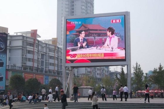 Tỷ lệ làm mới cao 3840Hz P10 LED Wall Video Processor ngoài trời LED màn hình lớn hiển thị cố định cài đặt LED