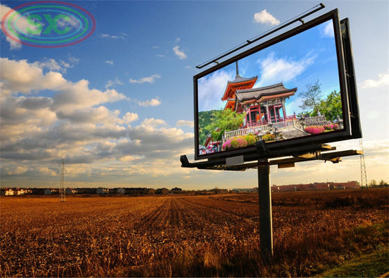 Giá tốt Tốc độ làm mới cao 3840 Hz Bảng quảng cáo LED P 6 ngoài trời với hệ thống Novar trực tuyến