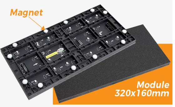 IP43 Indoor P2.5 High Definition GOB Led Screen Full Color 2200CD/Sqm Độ sáng màn hình LED trong nhà