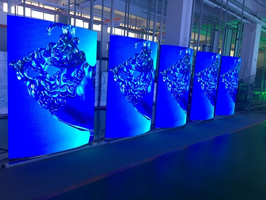 Giải pháp trong nhà màn hình màn hình LED đầy màu sắc màn hình tường P4 LED Video Wall Panel