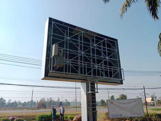 Giá tốt LED ngoài trời Video tường Tòa nhà thương mại Màn hình quảng cáo hiển thị LED ngoài trời P10 cố định trực tuyến