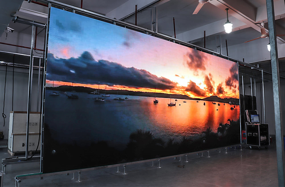 Giải pháp trong nhà màn hình màn hình LED đầy màu sắc màn hình tường P4 LED Video Wall Panel