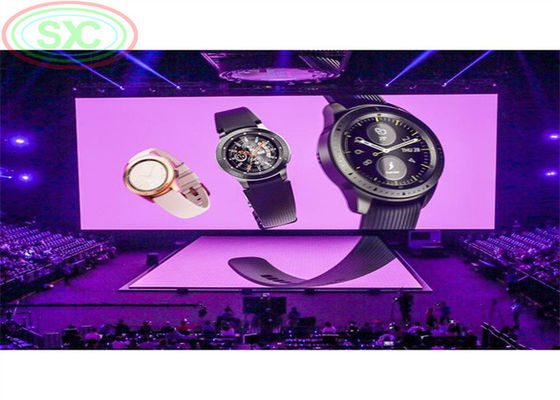 Màn hình LED đầy màu trong nhà nhẹ và trong nhà cho triển lãm hiển thị dễ cài đặt và vận chuyển phù hợp với các chương trình dòng chảy