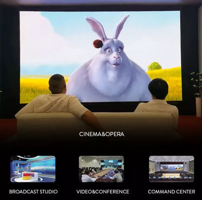 Màn hình LED trong nhà Full Color HD COB GOB giá cả phải chăng, độ phân giải cao  màn hình LED full color trong nhà