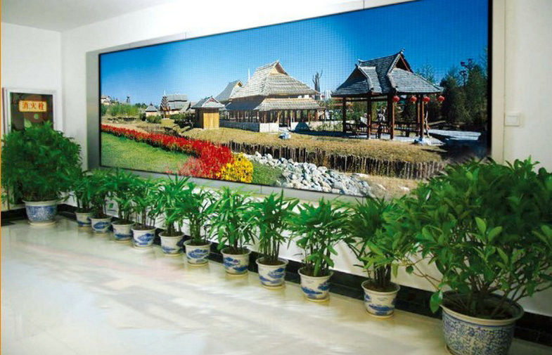 Màn hình hiển thị màu LED trong nhà linh hoạt, Trọng lượng nhẹ SMD Màn hình Led Led P4