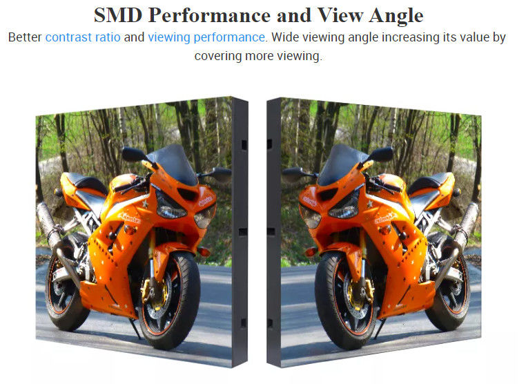 Bảng điều khiển LED chống nước IP65 P5 SMD Diode Nationstar 5500Cd / M2 1920Hz Rafresh