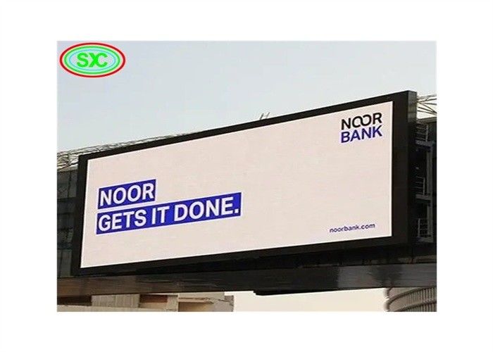 Điều khiển từ xa P6 Màn hình LED RGB ngoài trời để quảng cáo với nguồn điện Meanwell