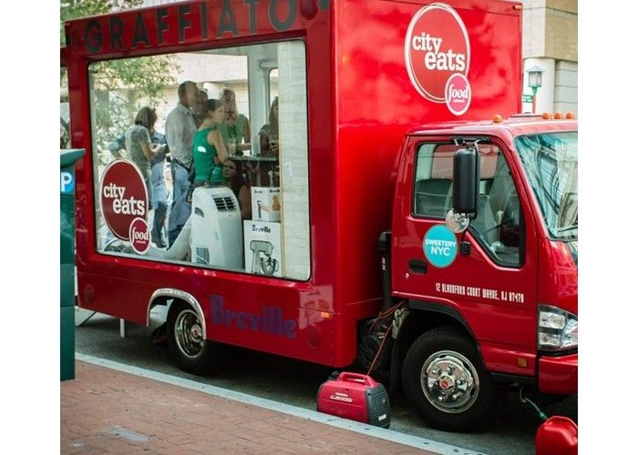 Quảng cáo ngoài trời HD P3 Xe tải di động Màn hình Led Bảng quảng cáo kỹ thuật số không thấm nước