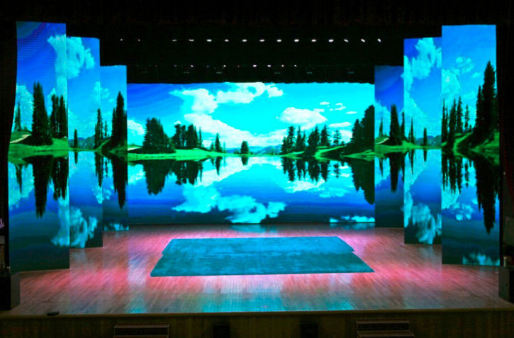 P2.6 Màn hình LED Big Stage, High Resolution SMD màn hình LED lớn Độ sáng 1200