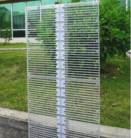 Full Color Tube Chip Transparent LED Panel SMD2121 Kích thước màn hình tùy chỉnh