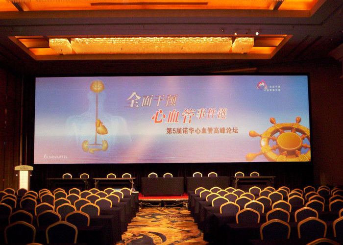 Full Color Cho thuê sân khấu nền Nội thất Video tường P3 Sự kiện màn hình LED