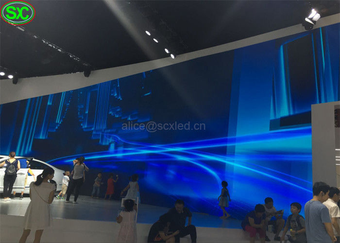 High Definition Car Exhibition Stage LED Screens P4.81mm Super Clear Vision