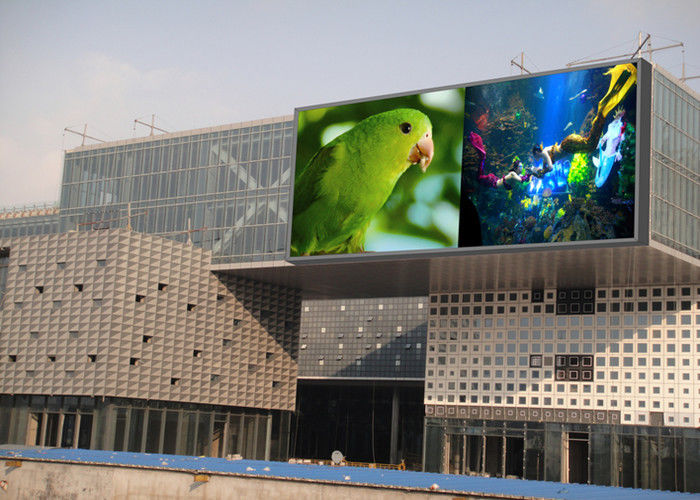 Bên ngoài Full Color tòa nhà P6 LED Billboard 6mm Pixel Pitch IP65 chống nước