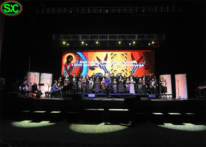 màn hình sân khấu trong nhà Màn hình Led / 3.91mm Pixels Led Full Color Display