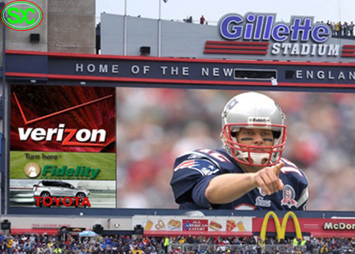 Màn hình LED sân bóng rổ P10 tốc độ làm mới cao với bảo hành 5 năm