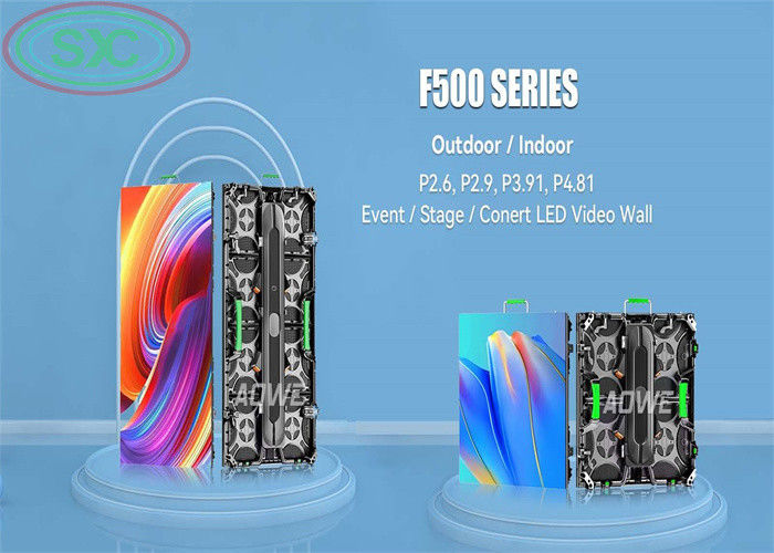 P3.91 Màn hình LED video cho thuê sân khấu trong nhà đủ màu 250x250mm