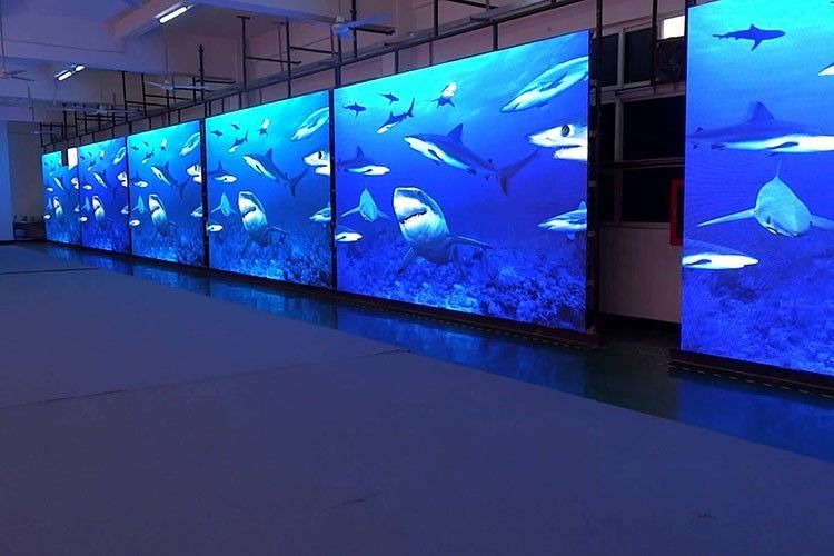Màn hình thuê nhôm đúc 1R1G1B Quảng cáo màn hình LED Màn hình hiển thị LED Nova System P10