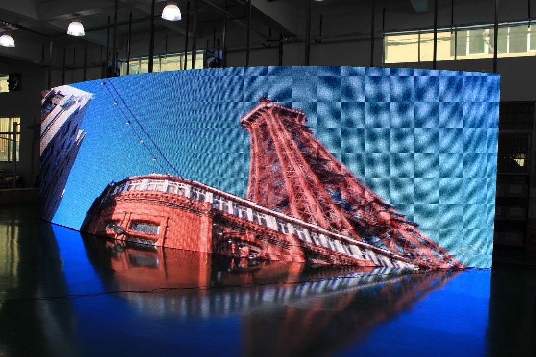 Chiếc màn hình nhôm đúc chết cho thuê Ultra HD P6.67 màn hình LED ngoài trời đầy màu đỏ xanh lá cây màu xanh lá cây