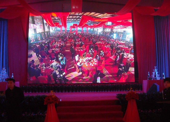 Màn hình thuê LED trong nhà P2 Full Color HD LED Video Wall For Stage Background