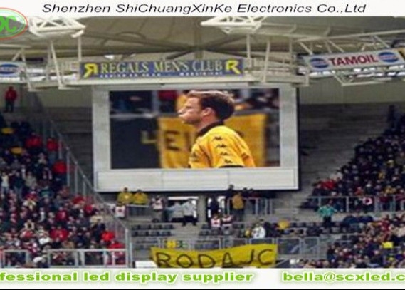 HD ngoài trời Tỷ lệ làm mới cao Full Color P8 Big Stadium LED Display Screen