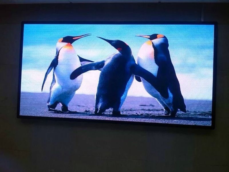 Indoor SMD LED Video Display Digital Poster Với độ sáng và mật độ cao