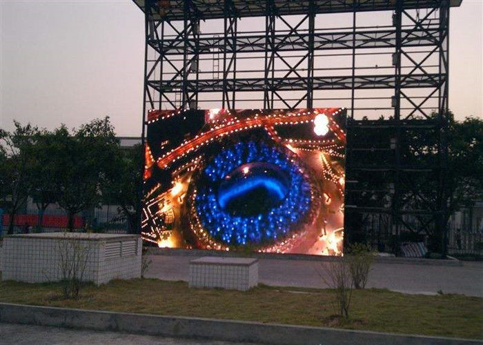 Màn hình hiển thị ngoài trời chống nước P6 LED Video Wall cho các địa điểm nghệ thuật biểu diễn