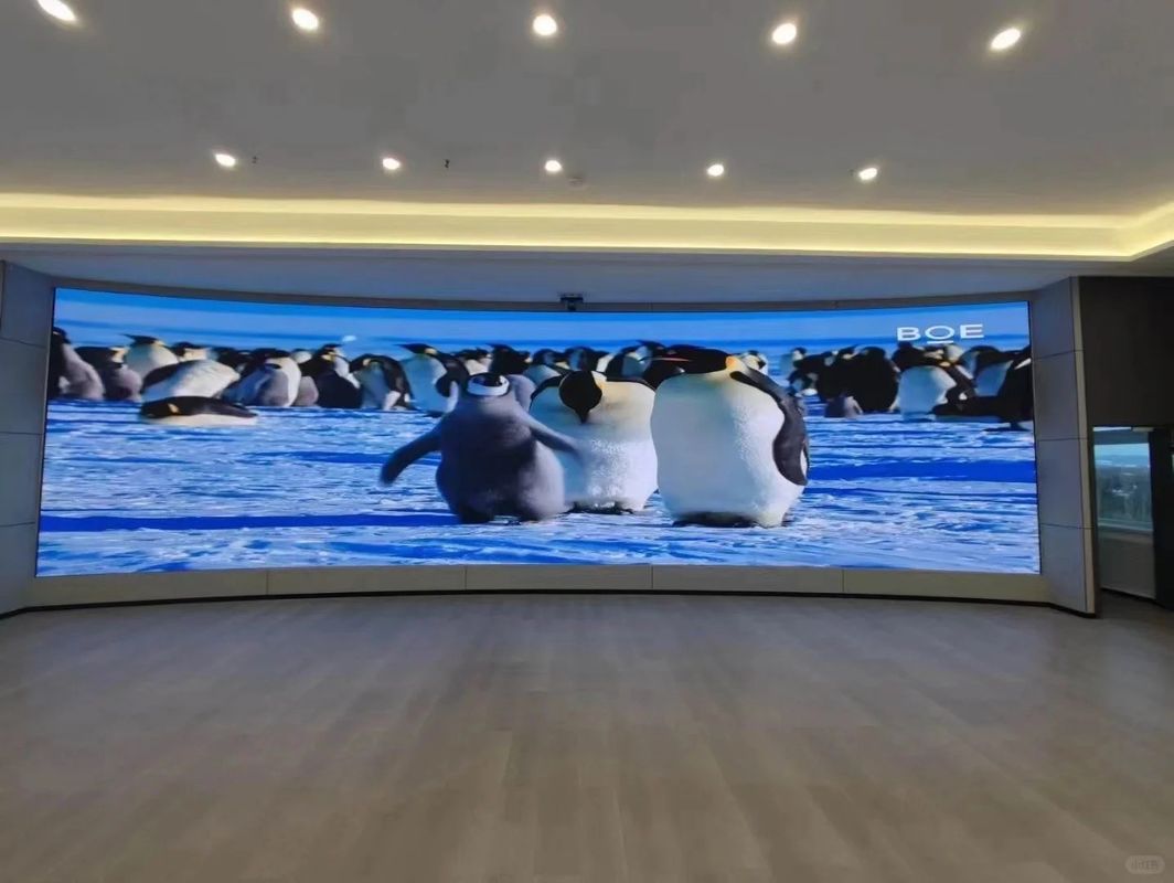 COB P1.5 ngoài trời Full Color LED Die-Cast Aluminum 64 * 32 Dot Matrix Module độ phân giải