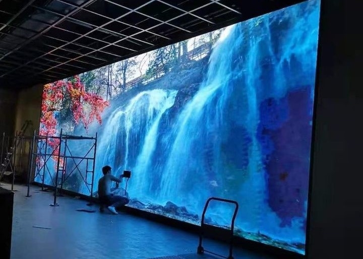 P3 P4 P5 Nội thất LED Video Wall, LED màn hình lớn thuê 3 năm bảo hành