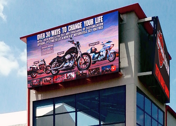 Full Color Outdoor Waterproof High Brightness LED Screen Cho thuê P3 Trung tâm thương mại Cài đặt