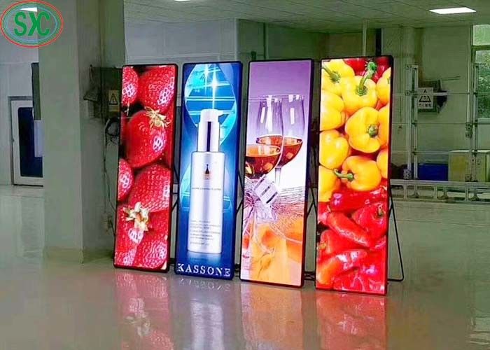 Hình chiếu sân khấu nền LED Màn hình lớn P2.5 Poster Video quảng cáo đứng