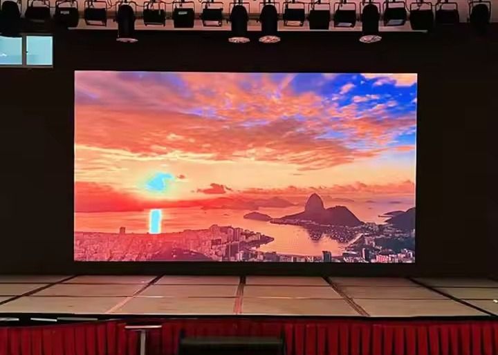 Khối lượng mô-đun máy chiếu hiển thị cho thuê 2.604mm 0.25 Kg với màn hình chiếu