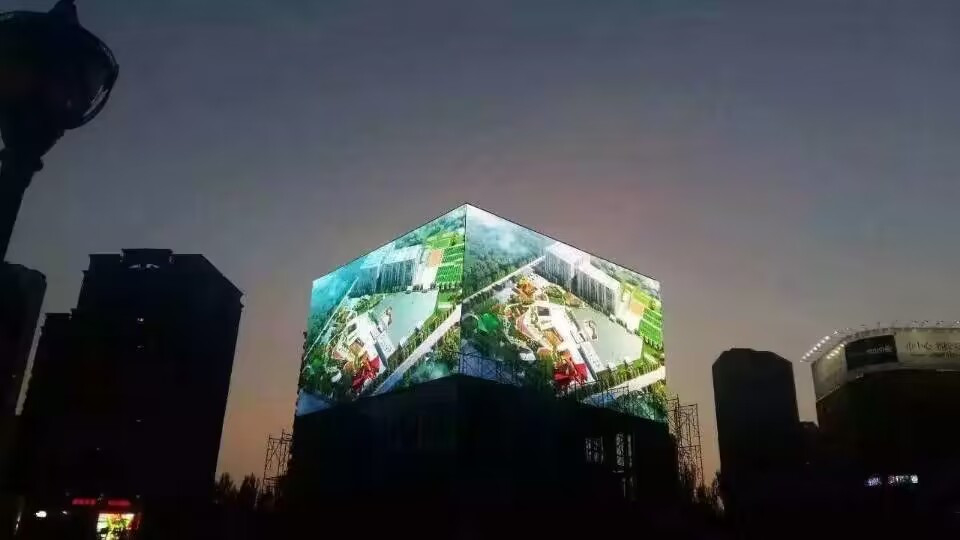 Độ phân giải cao ngoài trời p10 màn hình LED đầy màu sắc với hiệu suất ổn định cho tín hiệu phát sóng truyền hình 10mm Pixel Pitch 7000 cd / m2 Độ sáng 16.7 triệu màu IP65/IP54 Bảo vệ 800W/m2 Điện lực tối đa