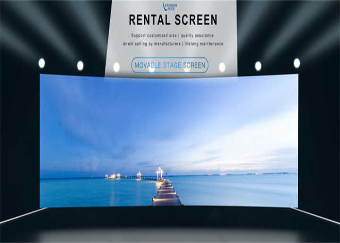 HD Indoor P6 Stage Background Events LED Rnetal Video Bức tường màn hình hiển thị LED