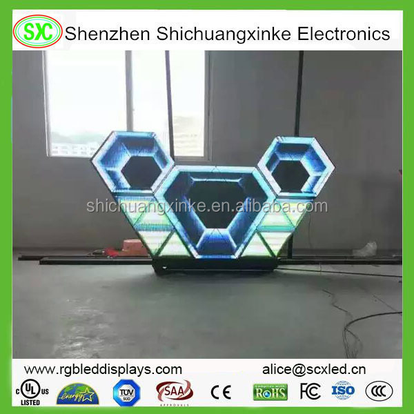 Digital Poster Indoor Full Color LED Display với sắt / nhôm đúc và Nationstar SMD 1515