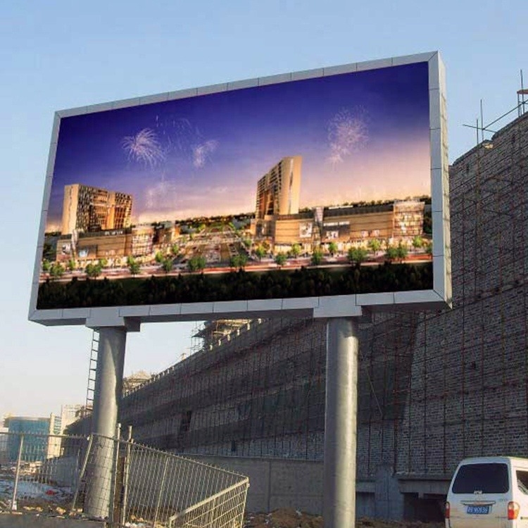 Kích thước tủ 500 * 1000MM P2.604 Màn hình LED đầy màu ngoài trời cho màn hình video ngoài trời