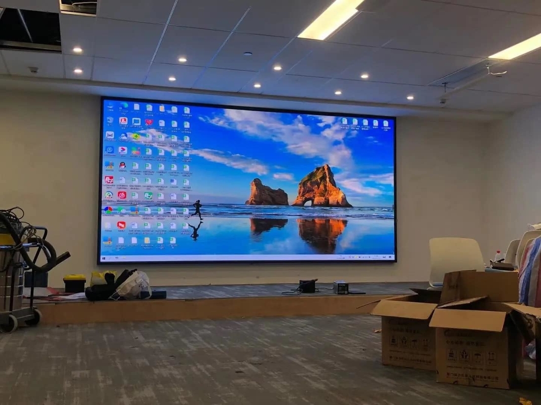 Hệ thống điều khiển NoVa màn hình LED đầy màu trong nhà với vật liệu nhôm đúc đúc cho các giải pháp quảng cáo trong nhà
