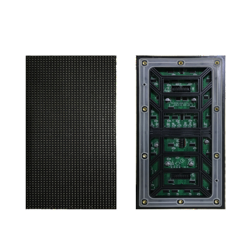 Tấm màn hình LED quảng cáo tủ sắt, cho thuê màn hình LED ngoài trời đầy màu sắc, phù hợp với đường phố và đường thương mại