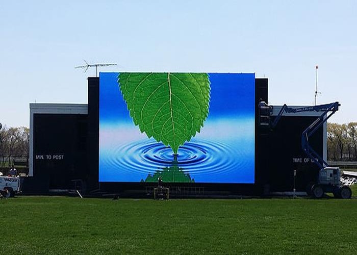 Thuê màn hình LED Quảng cáo màn hình ngoài trời chống nước màn hình đầy màu sử dụng video