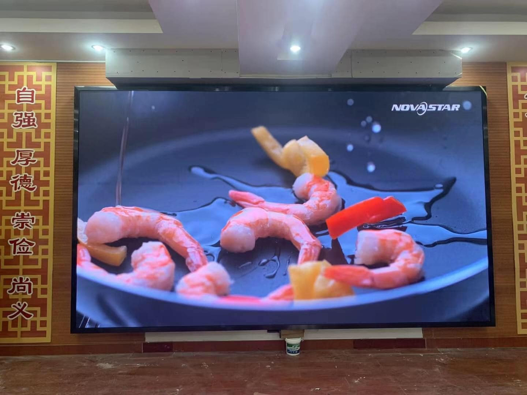 Hệ thống điều khiển LSN / NoVa màn hình LED đầy màu trong nhà được sản xuất tại Thâm Quyến với vật liệu sắt / nhôm đúc