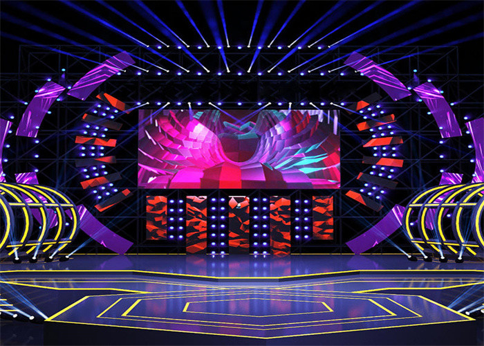 Full Color Outdoor HD LED Cho thuê màn hình mật độ cao 3 năm bảo hành