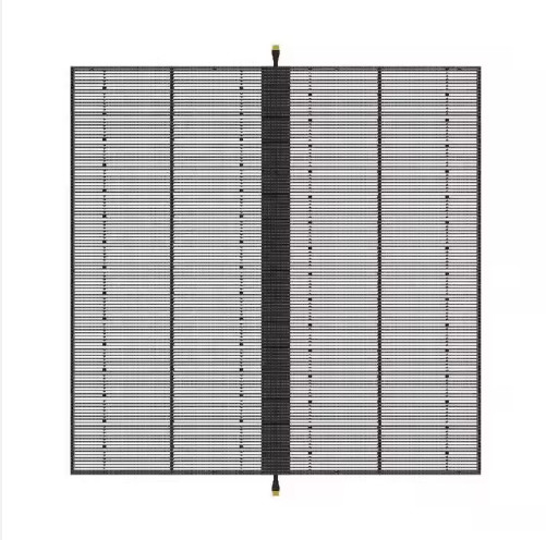 P2.6 Màn hình hiển thị trong suốt Led Grille Full Color Led Ice Screen Indoor Electronic Advertising Screen Glass Window