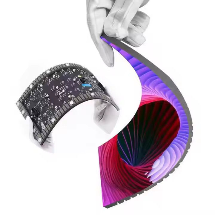 P4 4mm linh hoạt màn hình video màn hình màn hình LED màu đầy đủ mô-đun hiển thị