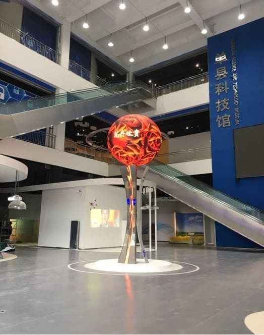 Màn hình LED Globe được chứng nhận UL Giải pháp cuối cùng cho màn hình văn bản và hình ảnh video