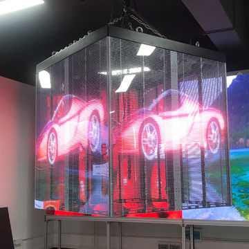 Màn hình trong suốt LED Mặt hàng Tường video LED trong suốt với loại SMD2121