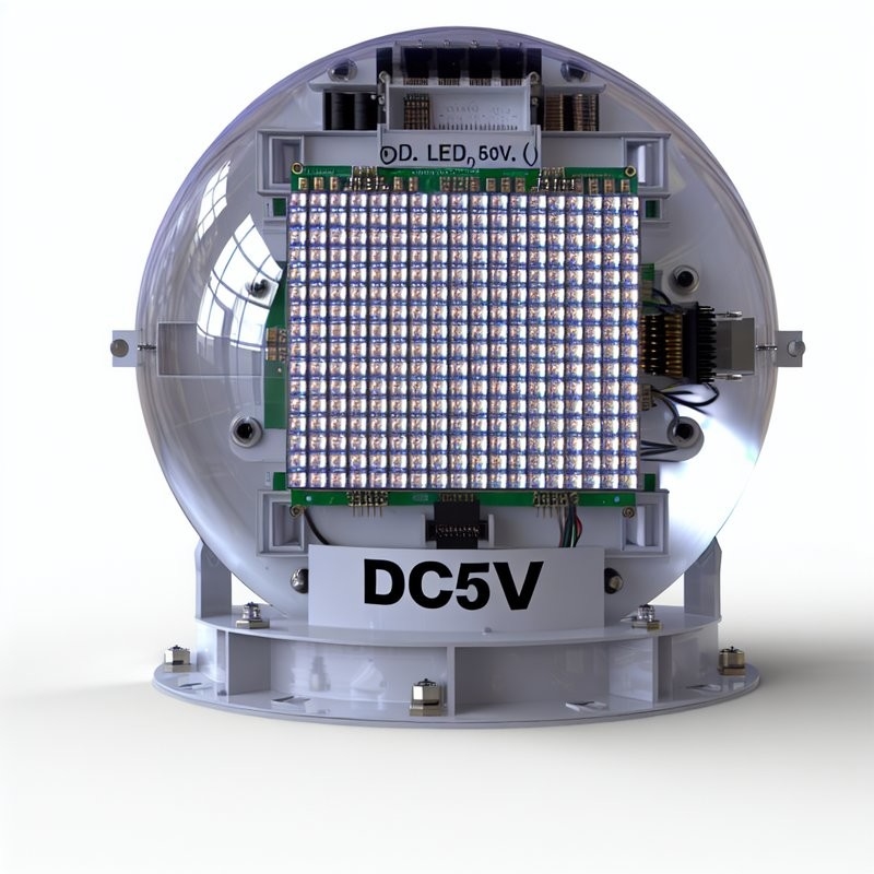 Hiển thị LED hình bóng DC5V Lựa chọn cuối cùng cho nhu cầu hiển thị video / văn bản / hình ảnh