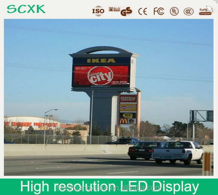 5000 Giờ Mtbf Phương pháp bảo trì dịch vụ mặt sau màn hình LED cố định với kích thước tủ tùy chỉnh